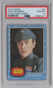2019 Topps Star Wars Living Set #44 Captain Needa - PSA 10 GEM MT - Bild 1 von 2