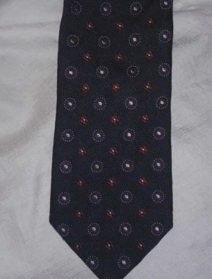 ERMENEGILDO ZEGNA MENS 100% SILK TIE HAND MADE IN  ITALY   - Image 1 of 4