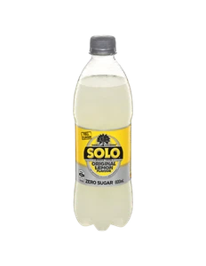 Solo Zero Sugar Lemon Soft Drink 600ml x 24 - Bild 1 von 2