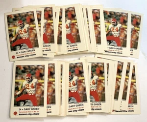 1983 Frito Lay Kansas City Chiefs Police #7 Gary Green LOT OF 127 CARDS - Picture 1 of 3