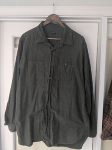 Engineered Garments Work Shirt - Green Flannel - XL - Picture 1 of 4