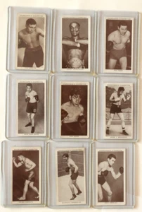 1938 CHURCHMAN BOXING PERSONALITIES COMPLETE SET 50 LOUIS, JOHNSON, BEAR,SCHMELI - Picture 1 of 6