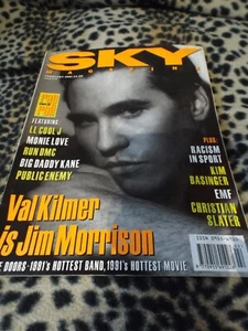 Sky Magazine. February 1991. Val Kilmer - Picture 1 of 1