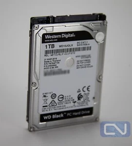 *light Use* WD Black PC CA711 WD10JQLX 1TB 7200 RPM 32MB SATA 6Gb/s 2.5" HDD - Picture 1 of 2