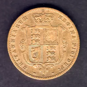 Australia. 1872 Sydney - Half Sovereign.. Fine - Trace Lustre - Picture 1 of 2