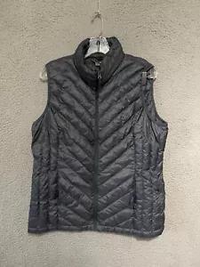 32 Degrees Heat Mens Vest Gray Size Large Full Zip Adult Nylon - Picture 1 of 5