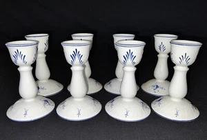 Villeroy & Boch Vieux Luxembourg blau Porzellan Kerzenständer (3 verfügbar) - Bild 1 von 10
