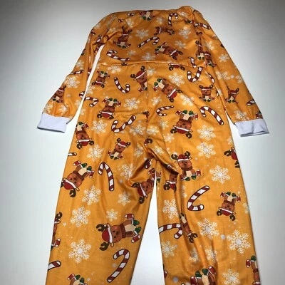 Безымянный женский пижамный костюм размер XS с капюшоном на молнии спереди олень рождественский новый без ценников - Изображение 1 из 4