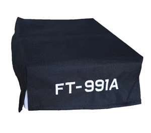 FT-991A Cache poussière pour émetteur-récepteur amateur HF/VHF/UHF avec ouverture de rabat avant - Photo 1/12