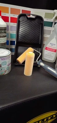 BULOVA,TIGRE,BOLDRINI RIC RULLINO CM 10 MOLTOPRENE FLOCCATO 900 PAINT NOVECENTO PAINT ,CHALK ,SHABBY