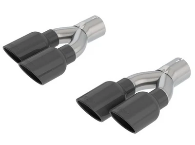 Borla для 18+ Jeep Grand Cherokee TrackHawk 6,2 л V8 черный хромированный комплект наконечников 3 дюйма - Изображение 1 из 4