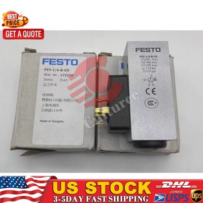New Festo 175250 PEV-1/4-B-OD Pressure switch - Image 1 of 4