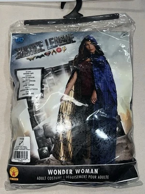 Чудо-женщина плащ Лига справедливости карнавальный костюм аксессуар для Хэллоуина для взрослых - Изображение 1 из 4