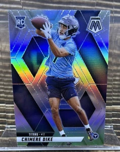 Panini Mosaic Chimere Dike Silver Prizm Rookie #356 Tennessee Titans RC 2025 - Imagen 1 de 3