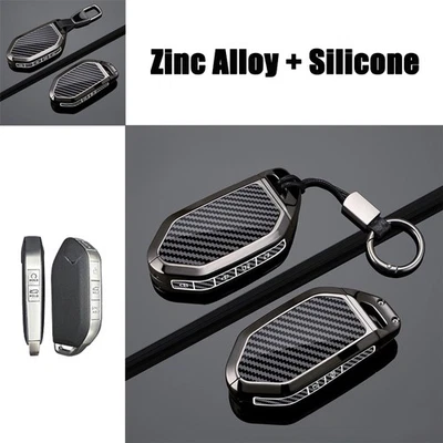 6 Button Alloy Silicone Car Key Case Cover For Kia Sorento GT Line EV9 Picanto - Image 1 of 4