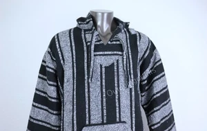 NUOVO maglione pullover con cappuccio da uomo Earthbound Trading Molina Baja Woven taglia XL - Foto 1 di 9