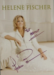 Autogramm deutsche Schlagersängerin Helene Fischer (121514) - Bild 1 von 3