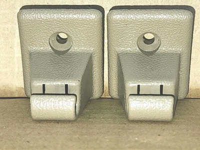 Chevy GMC Suburban Yukon Tahoe 1995-1999 clip para parasol par marrón con tornillos Foto 1 de 4