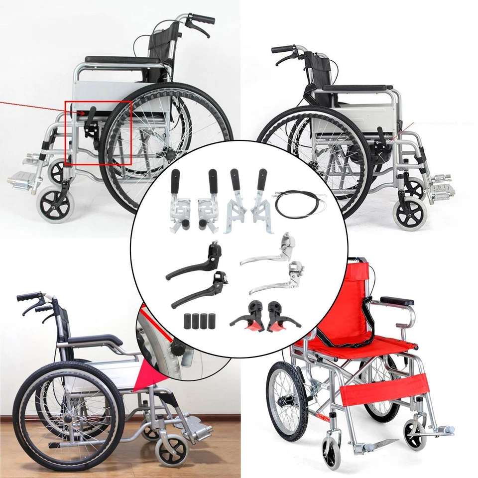 Universal Wheelchair Brake Lever Accessories Manual Wheelchairs - Image 1 of 1