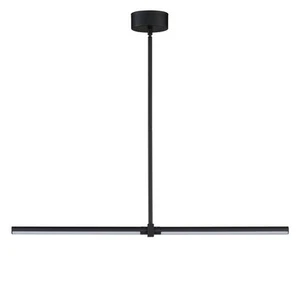 ET2 Lighting E21355-BK Dorian - 14W 2 LED Linear Pendant-1 Inches Tall and 1 - Picture 1 of 4