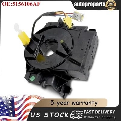 Para Jeep Wrangler JK 2007-2018 Reloj Muelle Con Sensor de Ángulo Volante Foto 1 de 4