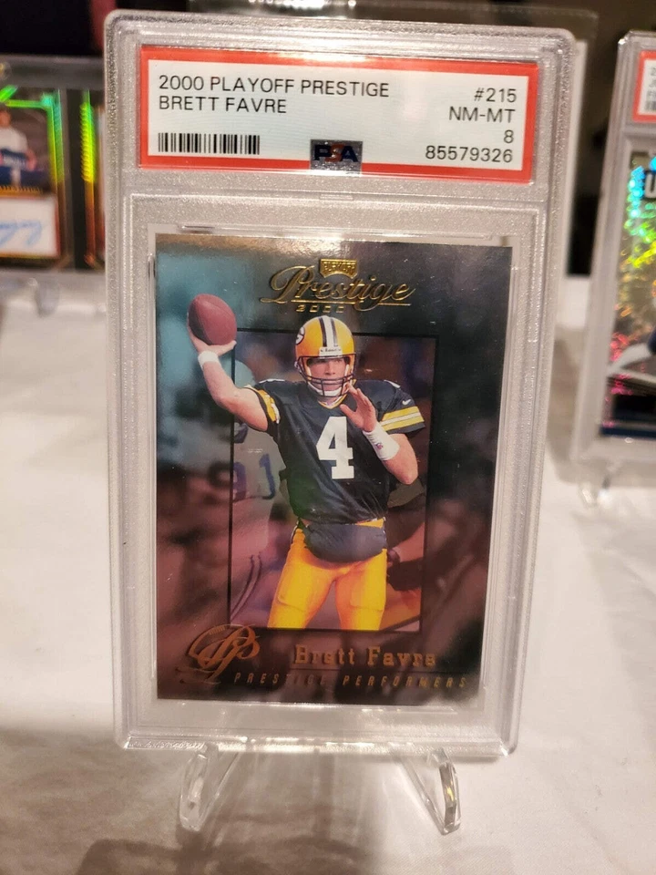 2000 Playoff Prestige Brett Favre Psa 8 - Image 1 of 4