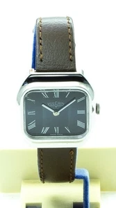 RARE VINTAGE VULCAIN K1115E Blue Mechanical Swiss WATCH 1970's NEW OLD STOCK - Bild 1 von 8