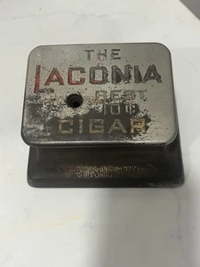 Antique Metal Laconia Best 10 Cent Cigar Advertising Cutter 6” Erie Specialty Co - Picture 1 of 11