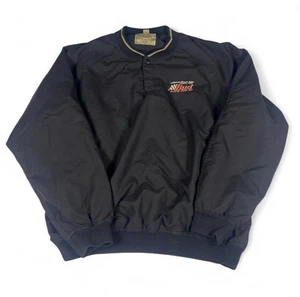 Vintage 80s-90s Budweiser Beer Pullover / Nylon Windbreaker Men’s XL - Picture 1 of 4