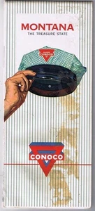 Montana Conoco Road Map 1960 - Bild 1 von 2