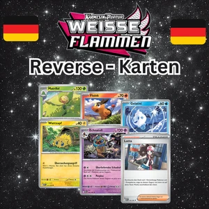 Pokemon Weisse Flammen REVERSE HOLO Karten | AUSWAHL DEUTSCH - NEAR MINT TOP ✅ - Bild 1 von 2
