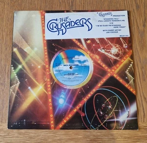 Crusaders&Joe Cocker – I'm So Glad I'm Standing Here Today 12" single vinyl 1981 - Picture 1 of 4
