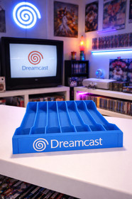 Dreamcast Game Disc Stand Retro Sega Storage Organizer Rack HKT-3010 Custom