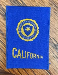 1909 UNIVERSARY OF CALIFORNIA TOBACCO BLANKET - Picture 1 of 1