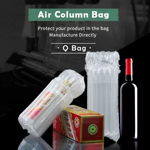Inflatable Air Column Bag for Wine Bottle Waterproof Packaging Air Wrap Bag - Picture 1 of 9