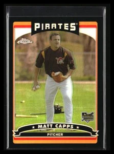 2006 Topps Chrome #298 Matt Capps Black Refractors #/549 - Picture 1 of 2