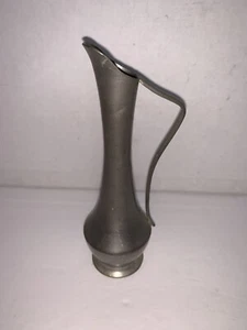 Vintage AR PE Peltro 95% Vase 5 3/4” - Picture 1 of 7
