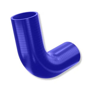 2"ID 90 Degree Elbow Silicone Hose Coupler 4-Ply 102mm Length High Temp- Blue - Picture 1 of 6