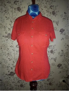 polka dot shirt women - Picture 1 of 8