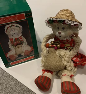 VTG 1993 HOUSE OF LLOYD Christmas Around The World FLOSSIE Bunny 541736 W/Box(R) - Picture 1 of 8