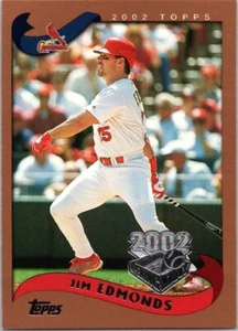 2002 Topps Opening Day #60 Jim Edmonds - Picture 1 of 2