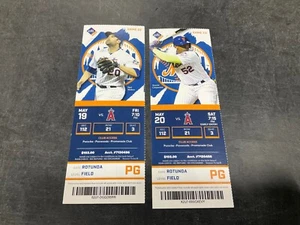 METS~2017 TICKET STUB 5/19/17-5/20/17 VS ANGELS - Picture 1 of 3