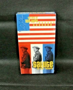 The Best of Bob Hope: Salute to the Troops (VHS) SEALED: 2001 compilation - Picture 1 of 2