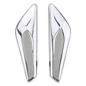 Para Par Acabador Guardabarros delantero cromado 51117338569/570 para BMW F25 F26 - Imagen 1 de 8