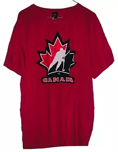 Team Canada Hockey T-Shirt rot Herren Größe XL O Kanada Sogo Ahornblatt neu mit Etikett - Bild 1 von 2