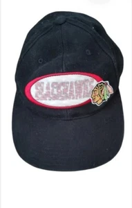 Vintage Chicago Blackhawks 1918 Hat Script American Needle NHL Cap 90s VTG - Picture 1 of 2