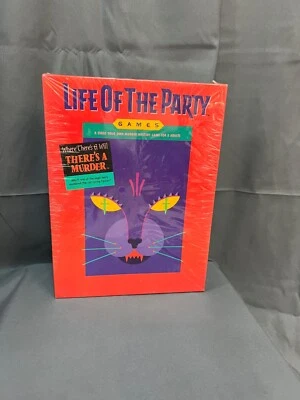 Nuevo de Lote Antiguo Sellado Life of the Party Murder Mystery Game 1987 - Where There's A Will... Foto 1 de 4