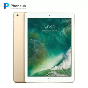 Apple iPad 5 9.7 5th Gen 128GB Wi-Fi Space Gold - Brand New - Picture 1 of 8