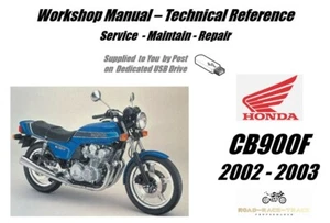 Manual de taller de reparación de servicio Honda CB900F CB900 F USB 2002-2003 - Imagen 1 de 9