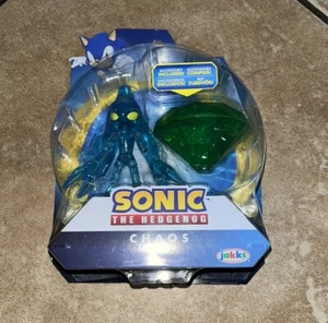 Jakks Sonic Chaos With Master Emerald 4” Inch Figure Rare Sealed *SHIPS TODAY* - Picture 1 of 2